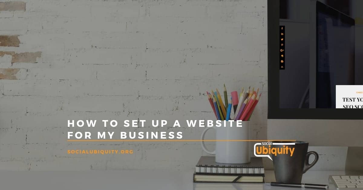 How to set up a website for my business